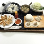 hand made ミニチュア ドールハウス  再販 餃子作りセット