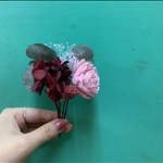 髪飾り　ドライフラワー　15