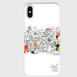 どうぶつようかいしゅうごうスマホケース