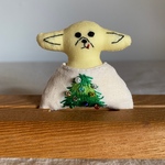 クリスマスツリーチワワ②  ブローチ