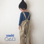 kids salopette★長く着れる定番 楽ちんつなぎ★綿素材