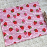 ストロベリーレース ピンク ランチョンマット　ランチマット25×30 ☆入園入学☆