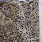「ｓ様オーダー品」ぺったんこバッグ*リバティ*Adelajda*カーキ*32×28㎝