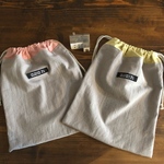 【オーダー品】グレー×ピンク、グレー×イエローグリーンセット
