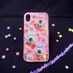 iPhoneXR目玉ポップケース
