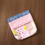移動ポケット小❗️ピンク系パッチワーク