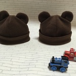 かわいい！ くまちゃん帽子 ニット帽 クマちゃん クマ耳帽子