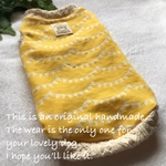 再入荷★イエローガーランド★犬服3S,SS,S,M,DS,DM★ハイネックも可