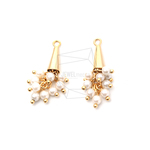 PDT-2108-MG【2個入り】パールバンチペンダント,Pearl Bunch Pendant