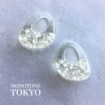 パールの雨ピアス＆イヤリング