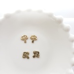 小さな秋～キノコのピアス/イヤリング