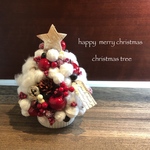 Xmas◇クリスマスツリー◇りんごとブルーベリーのホワイトクリスマス