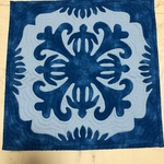 ハワイアンキルト　44cm×44cm