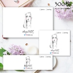 【100枚or200枚or300枚】名入れ▶︎セミオーダー♡オリジナル台紙