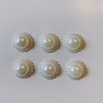 再販無し◆ デッドストック 18mm パール カボション