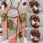 ひなママ様ページ　成人式/卒業式　髪飾り