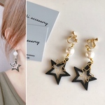 【再販】ウッドスター×コットンパール ピアス/イヤリング