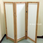 木製パーティション 店舗什器 3面タイプ LO 幅45cm×3面 完成品