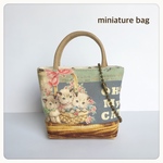 vintage CATのミニチュアバッグ