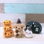 ハロウィンパーティー♡トイプーちゃん 羊毛フェルト