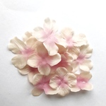 【20枚】あじさいの花びらパーツ  モーブピンク系