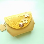 バナナ・ミニ・お花タイプ・とっても便利なふっくらお財布・受注販売