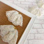 レースのピアスキャッチ