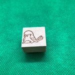 【はんこ】セキセイインコ⑧ スタンプ