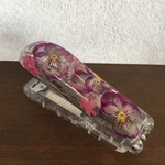 E様オーダー品 ビオラの押し花ホッチキス