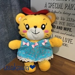 はなちゃんのリボン付きブルーワンピース