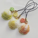 柑橘系アイスクリームのストラップ