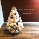 Xmas◇クリスマスツリー◇雪の結晶とモノトーン