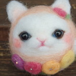 お花咲け咲け✿猫ダルマちゃん♥