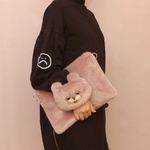 KEDAMONO やみくまちゃんクラッチバッグ