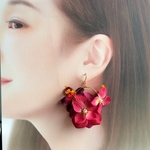 情熱Flowerフープ(ピアスorイヤリング)