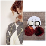 刺繍デザイン【モノトーン×大きいべっ甲】