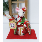 ねずみのお嬢さん🐭A 2020年干支｜ちりめん細工