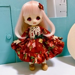 オビツ11＊ブリティッシュワンピース