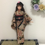 momoko・ジェニー 着物　花