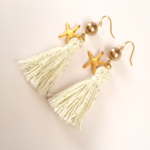 【再販】パールタッセルピアス