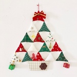 壁掛けクリスマスツリー5段