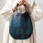 oval bag *⚮* ミナペルホネンファブリック land theater  *⚮*