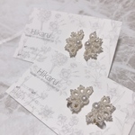 NEW.Flower bijou.  silk white.