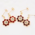 Vintage Swarovski Daisyピアス