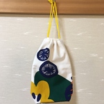 26×17巾着 IKEA生地使用