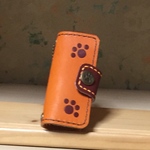 革のキーケース