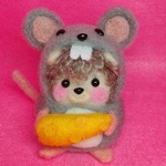 🐭ハリちゃんマウス🎍来年は、🐭ねずみ年かあ～🌼