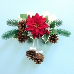 【即納OK★】【再販×2】＊ クリスマスリース（モミの木） ＊