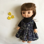 花柄ジャンパースカートのお洋服 メルちゃん ソランちゃん サイズ