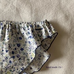SALE  Choose！新しい  リラックスショーツ ＊ Blue 花